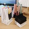 6PCS Plastic Ointment Organization Box Multi-compartment Portable Pencil Storage Box Comfortable Unique Makeup Brush Organizer