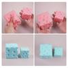 PU Slow rebound Cheese Squeezed Cube 5/7cm Cheese Stress Ball Cheese Pinch  Office Desk Toy