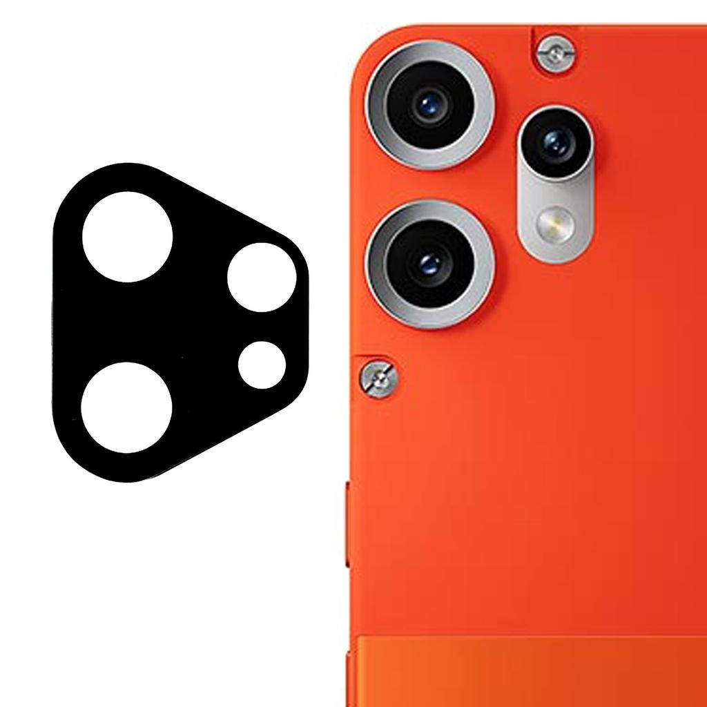 For Nothing CMF Phone 2 Pro Tempered Glass Lens Protector Black Silk Printing Camera Lens Film