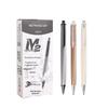 MG AGPH3701 Click Ballpoint Pen, 0.5mm Black Bullet Tip, High-Density Signature Series