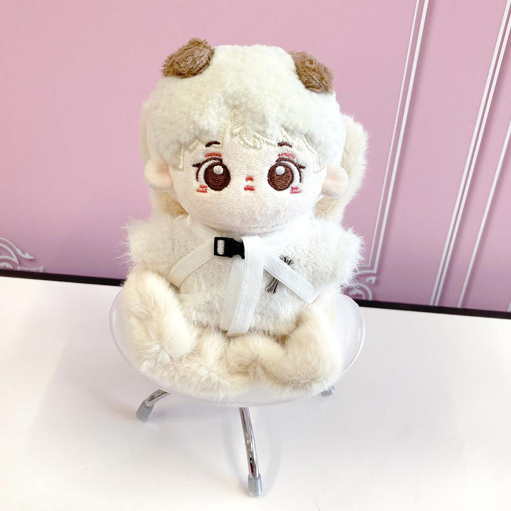 Fluffy Car Seat for 10cm Plush Plush Kigurumi Otaku Doll Doll Costume Toys, Yellow, Clothes, Accessories, Activities, Mascot, K-Pop [Used]