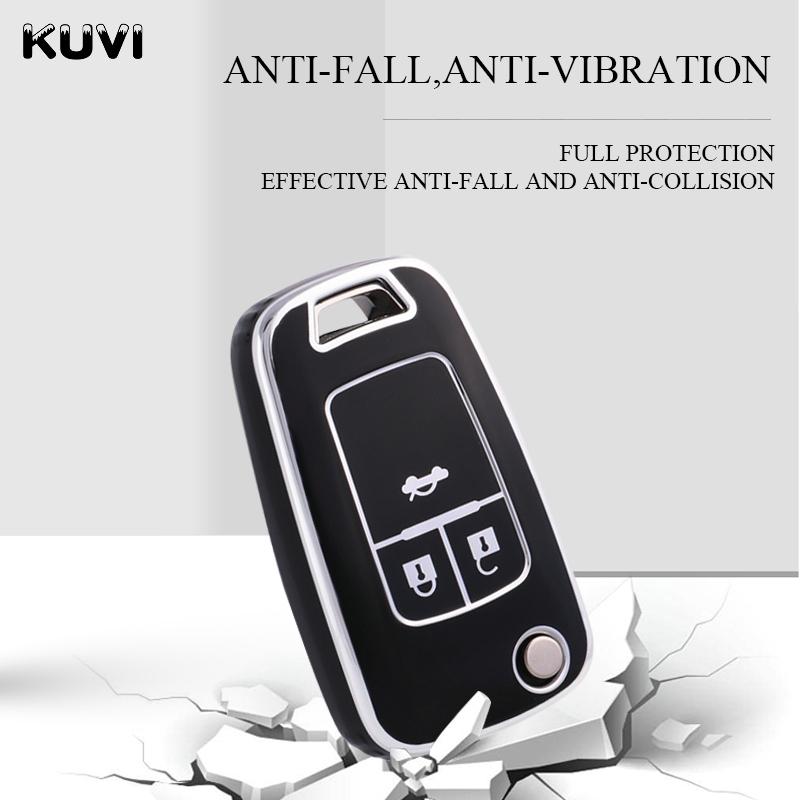 New Tpu Key Case Cover Shell Fob For Chevrolet Cruze Aveo Trax Opel Astra Corsa Meriva Zafira Antara J Buick Key Protection