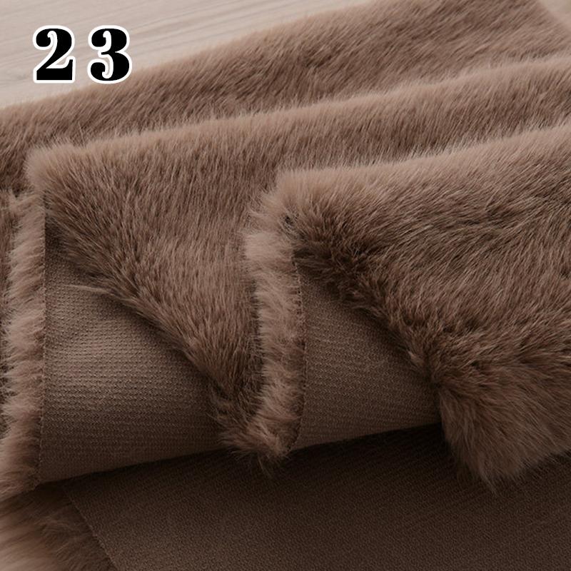 50*180cm Thicken High-end Simulation Fox Fur Fabric Fluffy Artificial Fur Fabric Diy Fur Clothing Fursuit Fur Collar Vest Scarf