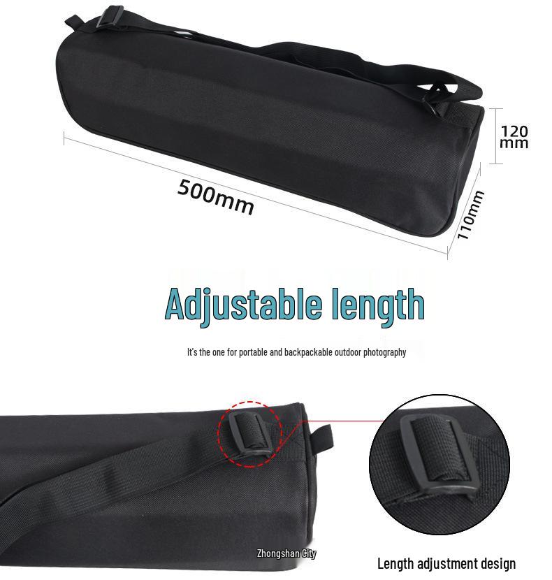 Tripod Storage Bag - 40/50cm Single Shoulder Handheld for DSLR Lens and Light Stands