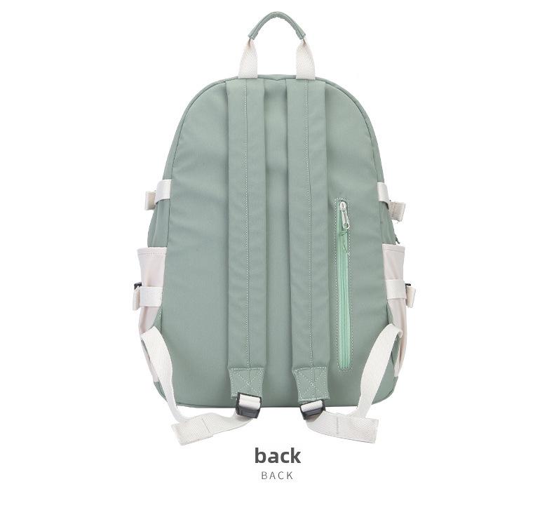 Japanese Waterproof Oxford Cloth Backpack - Large Capacity, Lightweight, Simple Design for Female College Students