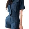 Women's Summer 2026 Chic Two-Piece Set: Petite Professional Workwear Shorts & Suit