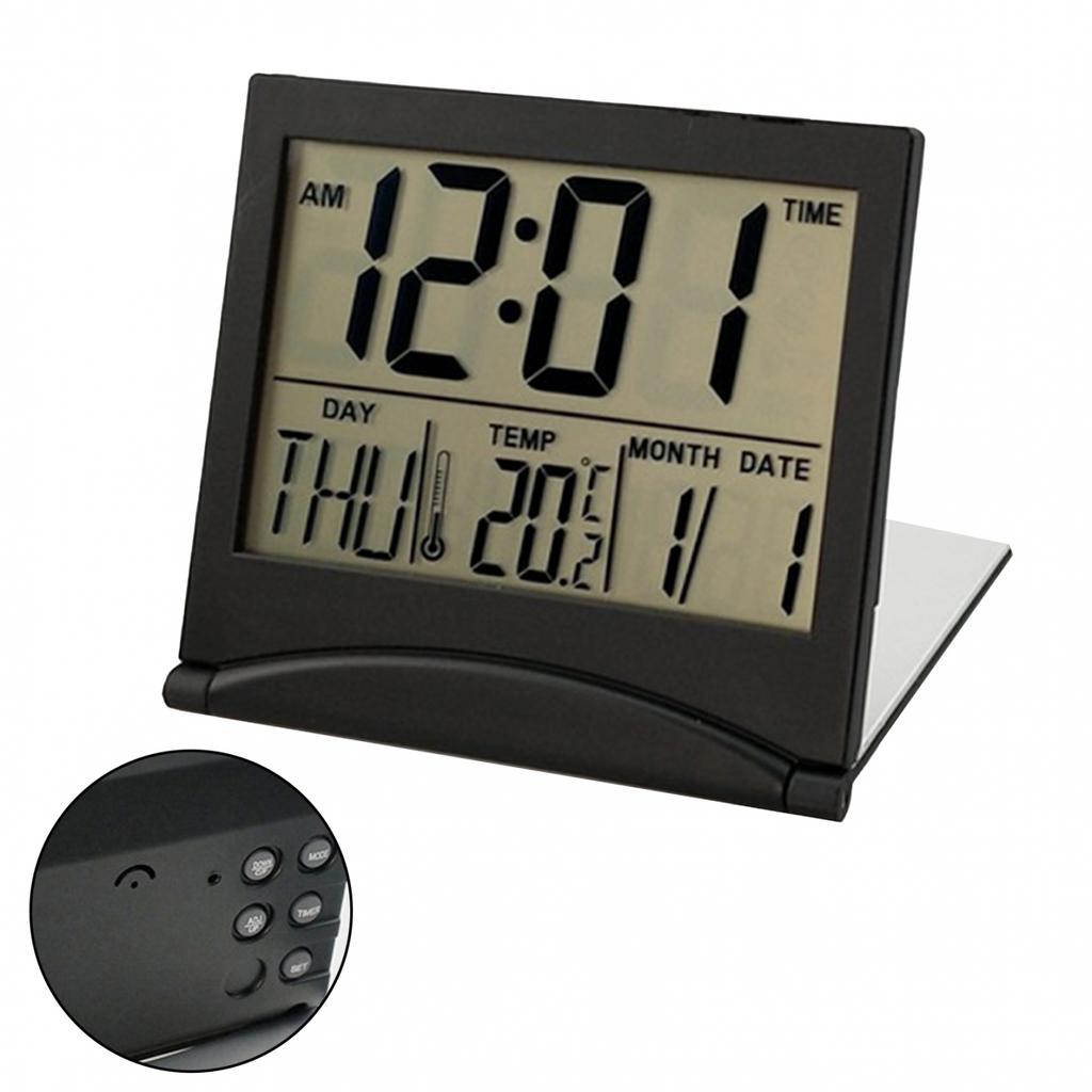 90 X 80 X 1mm Alarm Clock Cooking Day Digital Travel Clock For Studying
