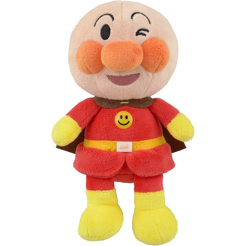 Sega Fave Puchi Beans Collection Anpanman Winking Plush Toy 20cm