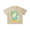 260 GSM Double Yarn 32 Count 100% Cotton My Hero Academia V2 Deku Print Unisex Heavy Cotton T Shirt