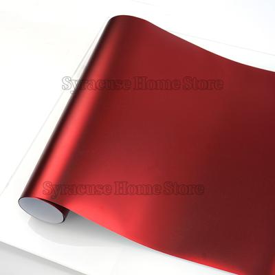 Highest Quality PET Romance Red Vinyl Wrap Self Adhesive Sticker Decal Vehicle Car Romani Red Wraping Roll For Motorcycle