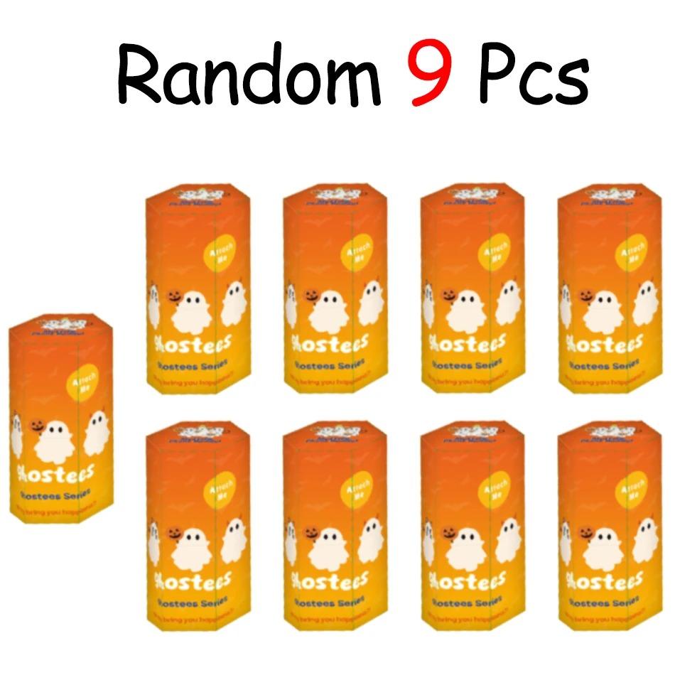 Ghostees Mystery Phone Buddy Cute Halloween Phones Decor Blind Box Collect Hippers Action Figure Mystery Toys Kid Surprise Gifts
