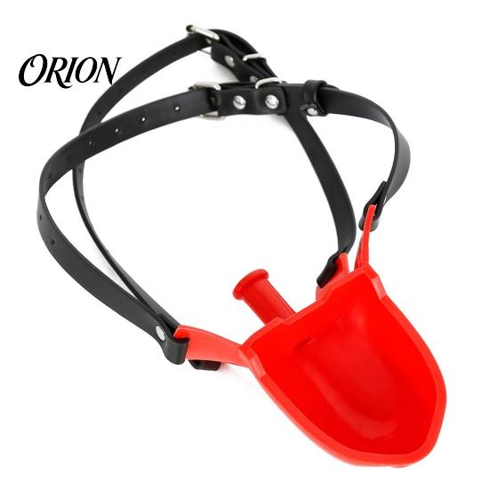 Sensual Bondage Props Mouth Gag, Breathable Ball Gag with Adjustable Strap for Couples, Soft Plugs Adult BDSM Role Play Toy, Unisex Sex Toy Men Women