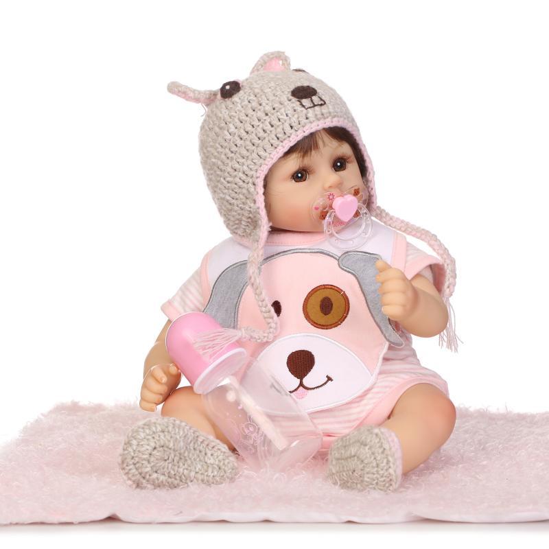 Doll Girl - Realistic Baby Role-Playing Toy with Soft Rubber