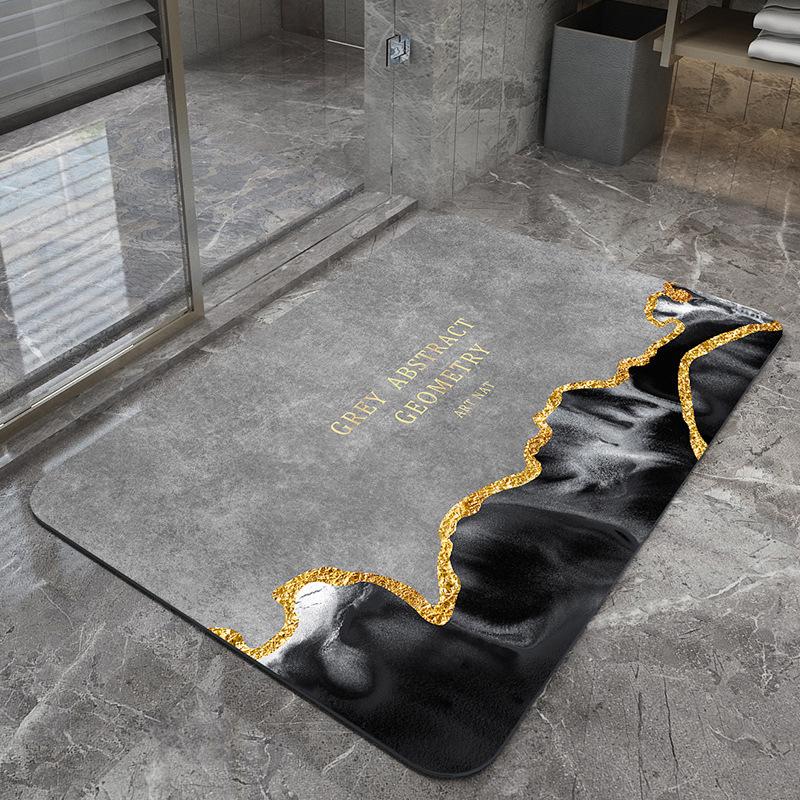 Luxury Diatom Mud Water-Absorbing Non-Slip Quick-Dry Bathroom Mat