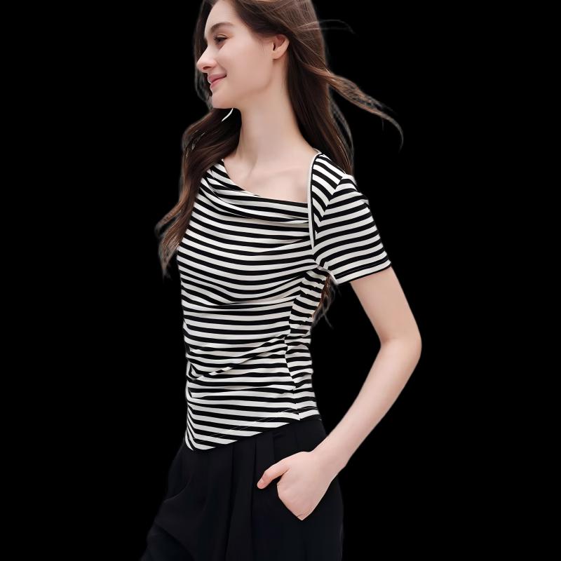 Navicare Women s Casual Sport Asymmetrical T-shirt M