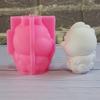 Food Grade Silicone Flower Chicken Statue Casting Mold DIY Sculpture Candle Soap Chocolate Making Supplies Craft Project