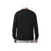 Nike Solid Color Loose Fit Crew Neck Sweatshirt Men Tops Black FD7462-010