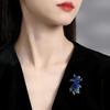 Elegant Koi Goldfish Brooch – Chic Chinese-Style Enamel Suit Pin for Women