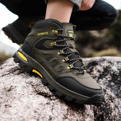 Scarpe da uomo 2025 autunno nuove scarpe sportive casual da trekking alte alla caviglia da coppia taglia grande scarpe da viaggio outdoor