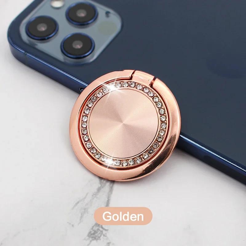 Finger Ring Mobile Phone Holder Stand 360 Degree Foldable Magnet Metal Hand Band Bracket Portable Phone Accessories