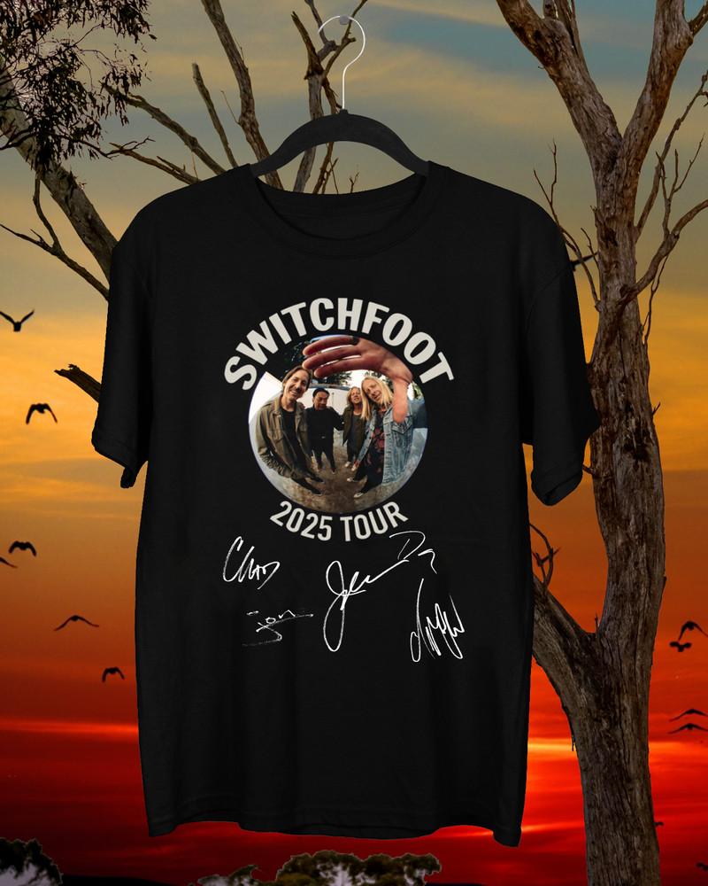 Switchfoot Band Tour 2025 Gift For Fan All Size S to 5XL T-shirt QA664 Unisex T-Shirt XXXXL