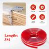 W Type Collision Proof Table Edge Guard Corner Protector Self Adhesive Transparent Bumper Strip for Furniture Safety 1/2/3M Leng