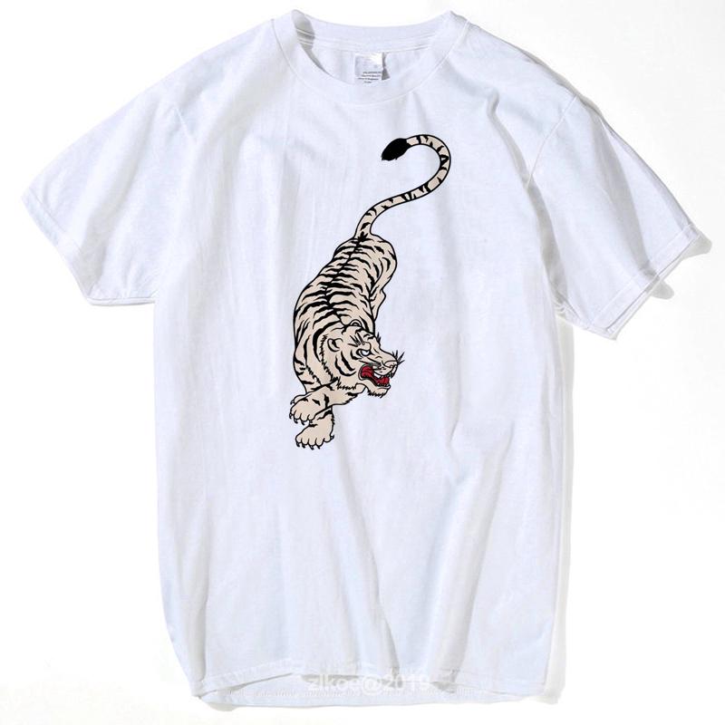 Designer Tshirts Off The Great Wave Of English Bulldog T Shirt For Man White T
