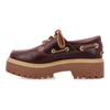 Timberland Преміум Серія Модні Прості Вітрильні Туфлі Жіночі Туфлі Коричневі A2QDMD57