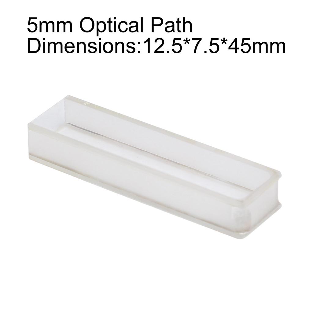 Küvette Glas Küvette Industrie Haushalt Ersatzteile 300℃/556℉ Zubehör Für 751/722 Spektrophotometer Hohe Qualität