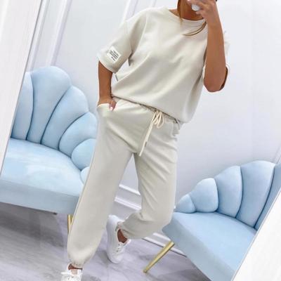 Set Casual Estivo da Donna Moda 2025 con Stampa Offset