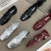 Women's Pumps Vintage Mary Jane Shoes Soft Lightweight Womens Ballet Shoes Mid Heeled Shallow Mouth Shoes for Women Summer New