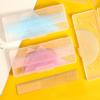 4 Set Math Geometry Tool Plastic Ruler Include Straight Ruler for Triangle Ruler Protractor Student School Office Statio