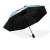 Fairy Tail Muster Muster Neuer Stil Regenschirm, 1 Stück Automatischer Faltregenschirm, Tragbares Design Reise Regenschirm, Outdoor Regenschirm