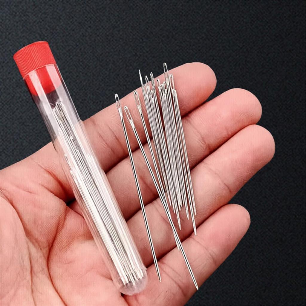 34 Pieces: Sewing Tool Set, Travel Base, Sewing Kit, Needlework Tools, Hand , Sewing Tool Set Includes Threading Machine, Joinery, Needle And Thread