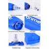 250/500ml Outdoor Water Bottle Running Cycling Storage Water Bag Foldable Small Kattle with Straw TPU Water Bags Drinkware