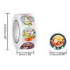 500x/Set Christmas Label Stickers DIY Santa Snowman Elk Adhesive Sealing Sticker