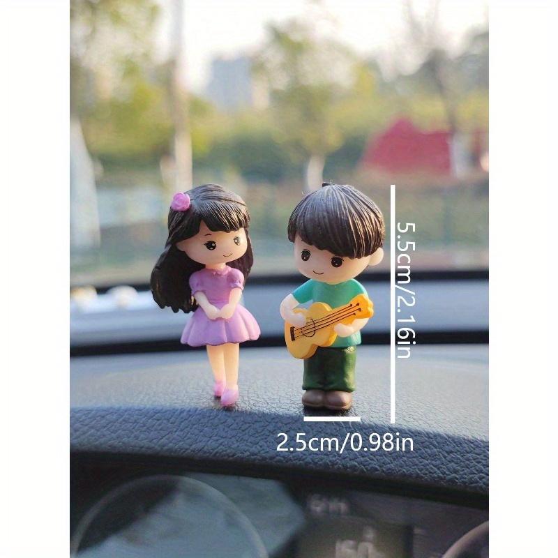 2pcs Guitar Design Car Ornament