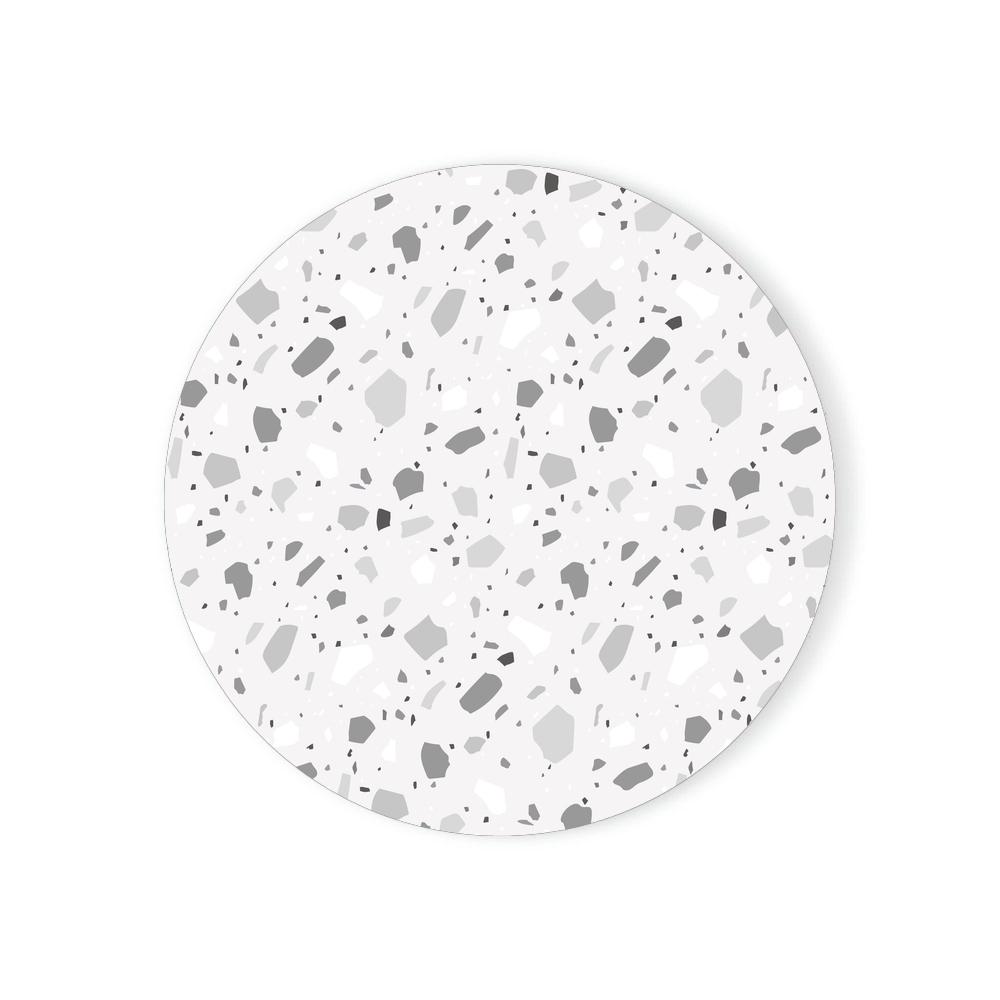Diatomite Super Absorbent Coaster Terrazzo Design Mug/Cup Coasters for Tea or Coffee Housewarming Gift for Home and Kitchen