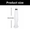 Adjustable Height LED Lighted Ghost Decorations For Halloween Outdoor Indoor Party Haunted House With Windproof Water Base