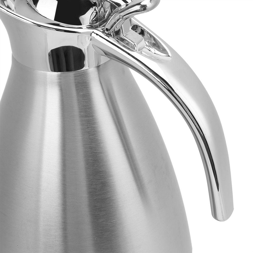 2L Stainless Steel Household Water Coffee Bottle Vacuum Insulated Thermo Jug Pot