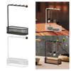 Metal Windchime Hanger Tabletop Stand Calligraphy Brush Holder Jewelry Organizer for Home Decoration