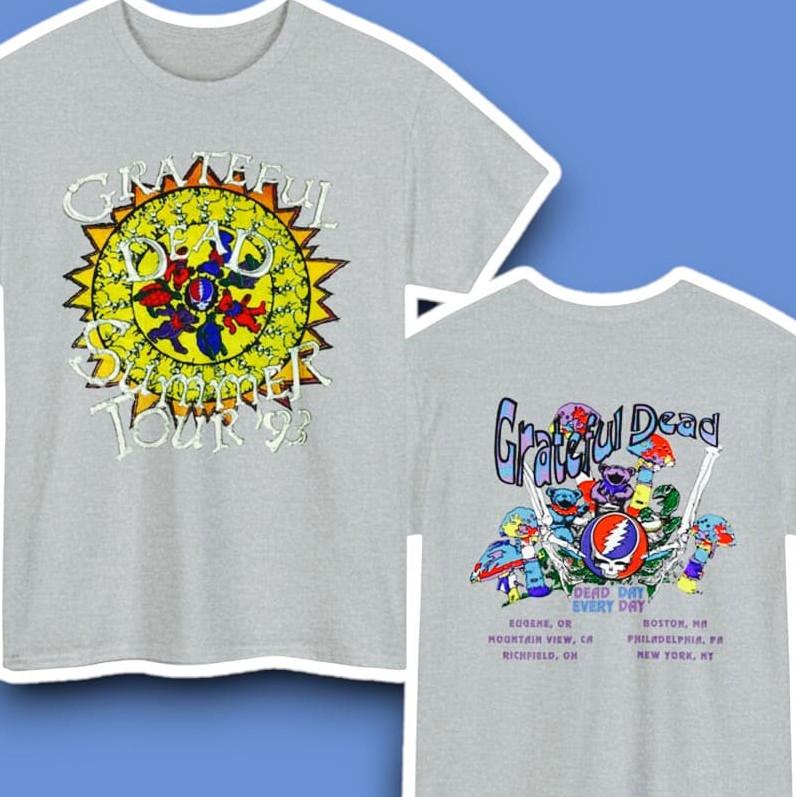 Dead Day Every Day 1993 Summer Tour Vintage Style Shirt Unisex T-Shirt S