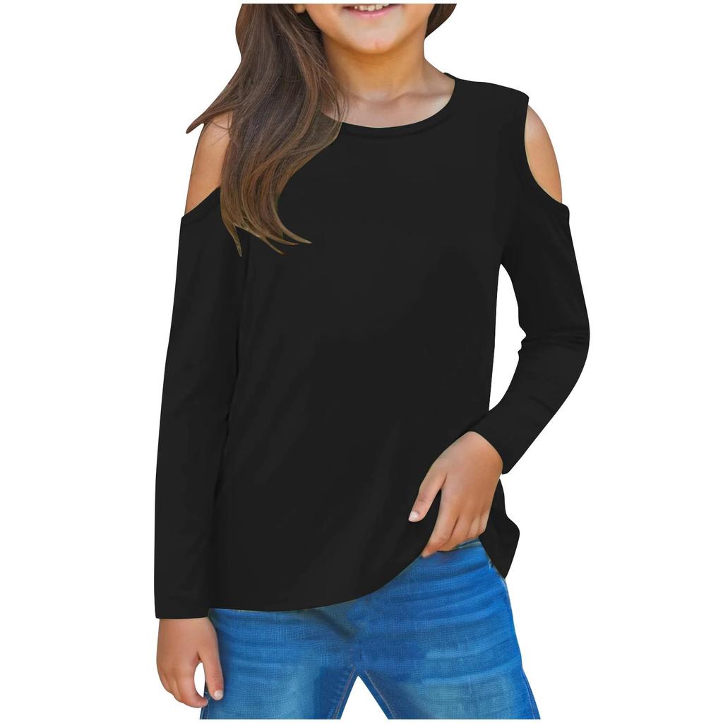 Kleinkind Mädchen Junge T-Shirts Kinder Top Jungen und Mädchen Bedrucktes Langarm-T-Shirt