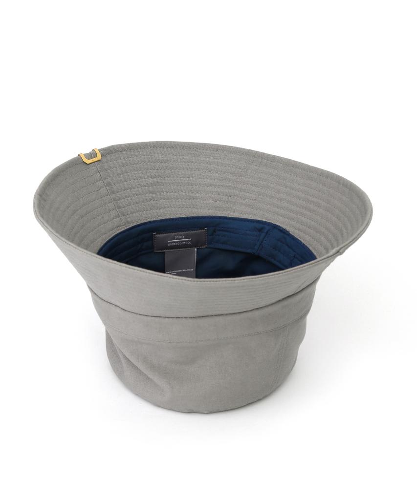 Eondeokeonteulolseutyudio Linen Bucket Hat Hide Bucket / Linen / Grey