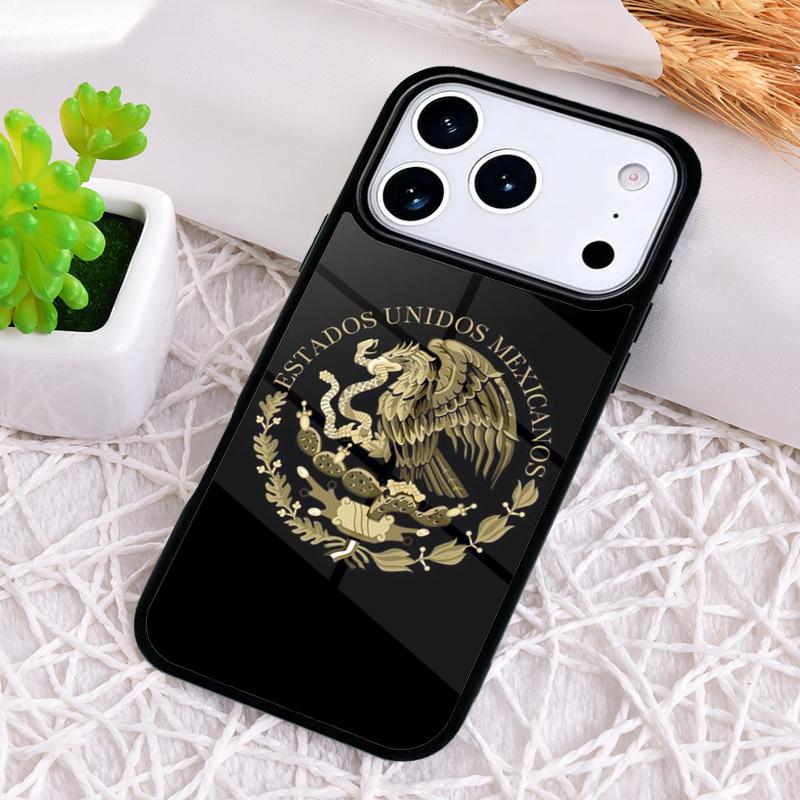 mexico flag mexicanos Shockproof Phone Case for iPhone 17 Air 16e 15 11 12 14 13 Pro Max Cover Coque