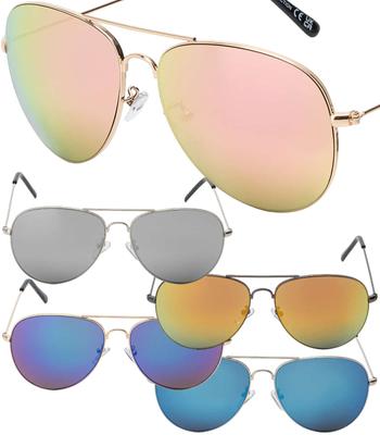 Women Men Pilot Sunglasses