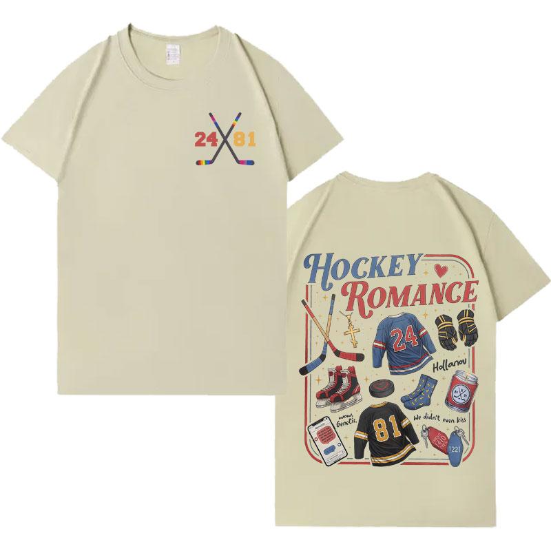 Heated Rivalry Ilya Rozanov Shane Hollander Trendy Clothes Hipster Men Women Romance High Quality Tee Shrits ONeck Punk Tshrits
