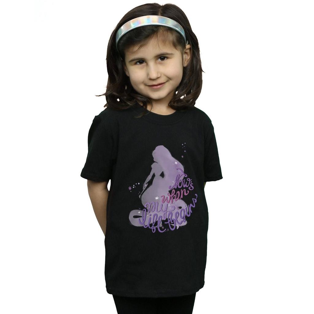 Disney Girls Tangled NowÂ´s When My Life Begins Cotton T-Shirt