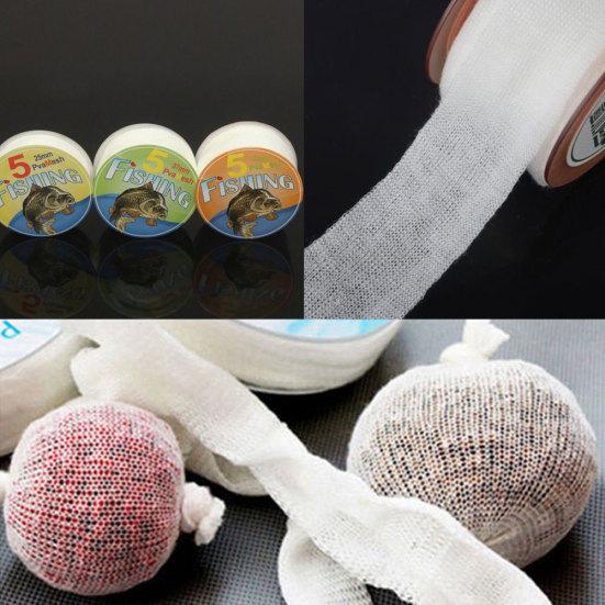 5m Outdoor Dissolving PVA Mesh Net Refill Carp Fishing Stocking Rig Bait Bags