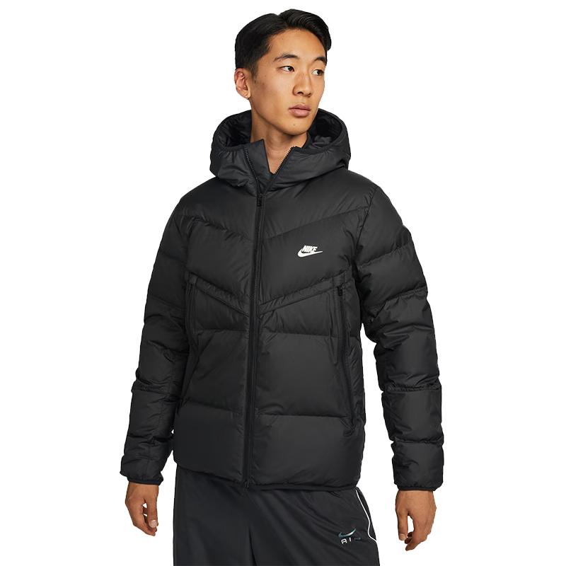 Nike Men's WR Series Hooded Short Down Jacket
